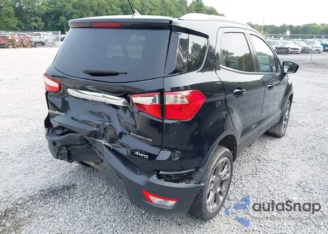 2022 Ford Ecosport Titanium from USA, damaged, VIN 0MAJ6S3KL7NC46622